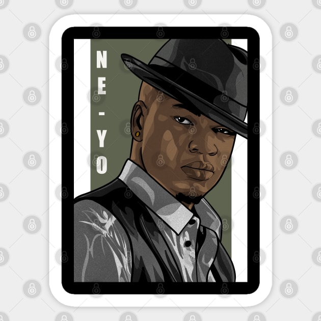 Ne Yo Sticker by Rekayasabumi